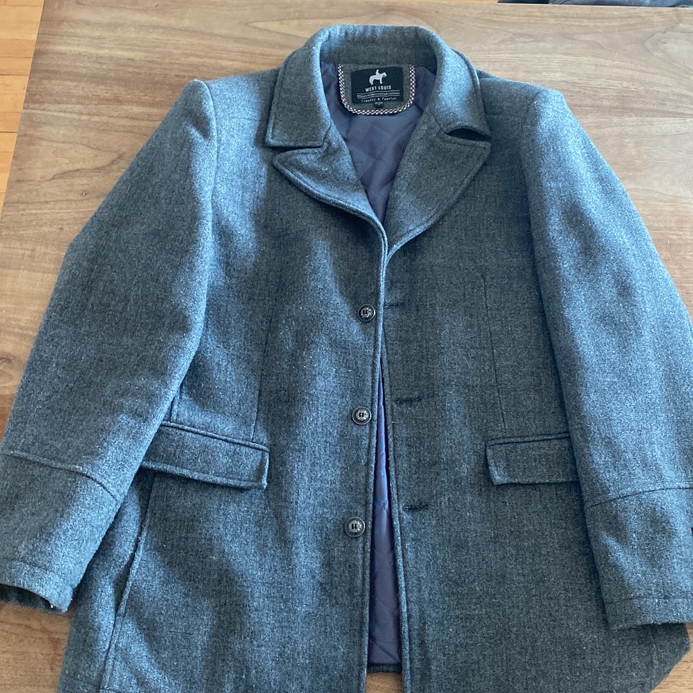 Men’s Large West Louis Overcoat